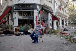  الدمار جرّاء انفجار بيروت 