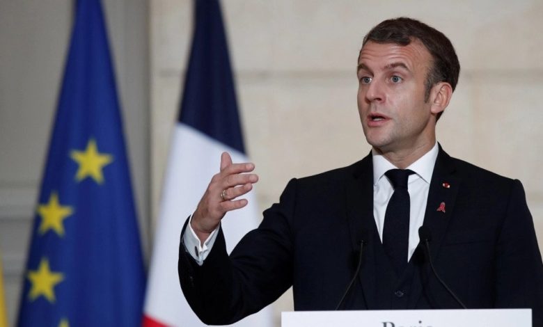 الرئيس الفرنسي إيمانويل ماكرون مصدر الصورة: رويترز