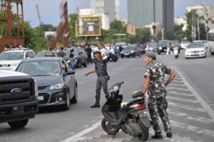 سقوط جزء من أهراء مرفأ بيروت